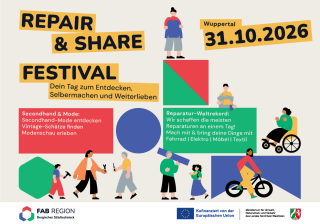 Reparatur und Secondhand-Festival
