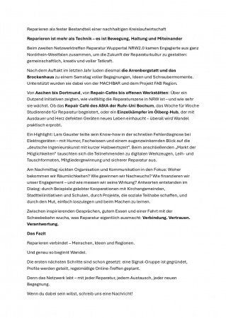 NRW 2.0 FabRegion Blog